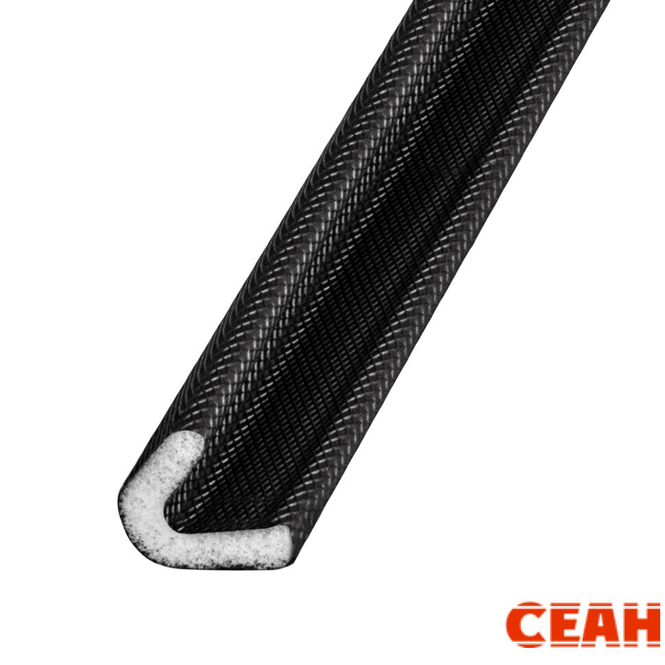 Уплотнитель самоклеящийся ADH/PPU-15x10mm, (ППУ 15х10 мм) BLACK черный 500m