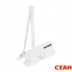 NOTEDO Доводчик дверной  DC-070-I WHITE до 70 кг белый 