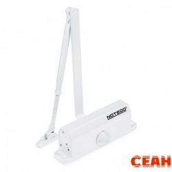 NOTEDO Доводчик дверной DC-120-I WHITE до 140 кг белый 