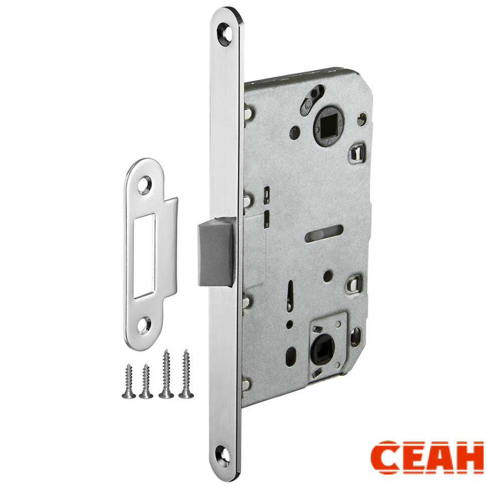 Защелка врезная PLASTLP96WC-50 CP хром