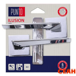 Ручка раздельная LM/A K.QS52.ILUSION/HD CP-8 хром