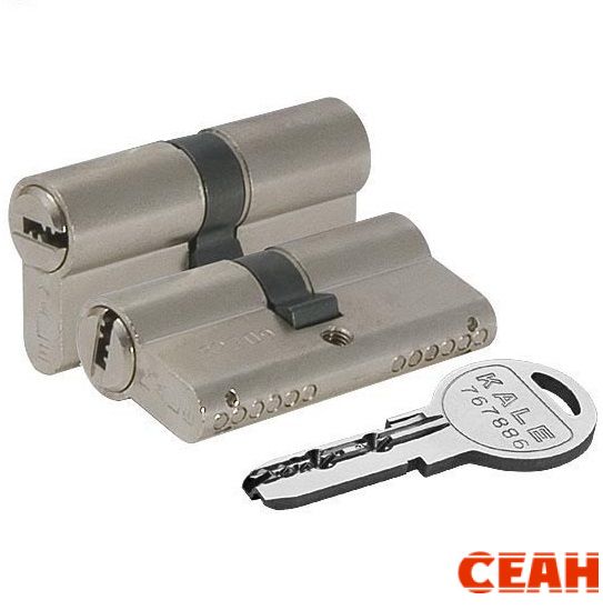 KALE 164 SNC/70 30х10х30 никель перф.кл Цилиндровый механизм (24)