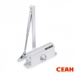 NOTEDO Доводчик дверной  DC-070-I GRAY до 70 кг серый 