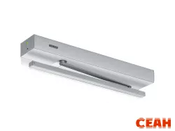 Привод распашной GEZE Powerturn с роликовой тягой, для одной створки, скользящий канал 450мм