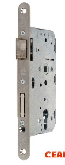 Замок дверной огнестойкий DL1769SL/D/65mm/SS/L, антипаник, нержавеющая сталь