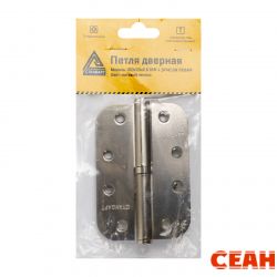 СТАНДАРТ 100х70х2,5 1BB-L (R14) SN мат.никель левая Петля дверная 1 шт (100,20)