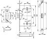 Защелка PLASTP96WC-50 (P96WC-50) AB бронза