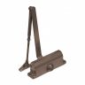 NOTEDO Доводчик дверной DC-080 BROWN до 120 кг коричневый