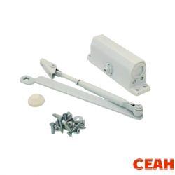NOTEDO Доводчик дверной  DC-080 WHITE до 120 кг белый 
