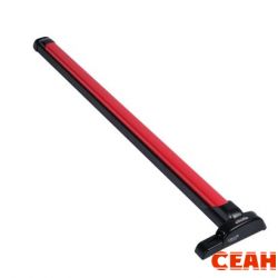 Механизм системы "антипаника" DOORLOCK PD910FR-PUSH 1170мм PZ72мм, черный/красный
