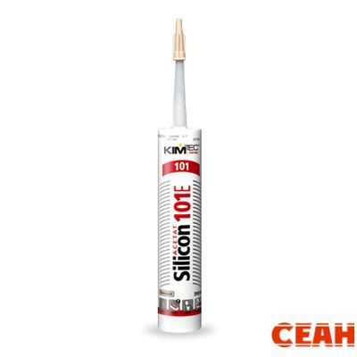 Силикон герметик 101E KIM TEC бежевый (багама) 310 мл. арт.02-01-45 (6)