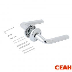 СТАНДАРТ P28 SN/CP(SC/CP) мат.хром/хром квадрат 140 мм Комплект ручек (40)