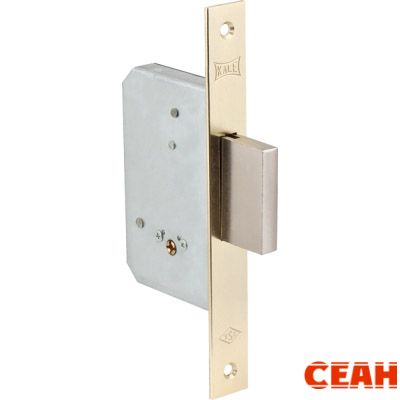 KALE 189/3MF 5кл латунь 3 ригеля Замок врезной б/руч (30)