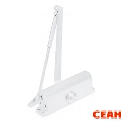 NOTEDO Доводчик дверной DC-150-Классика WHITE до 150кг белый 