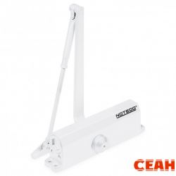 NOTEDO Доводчик дверной DC-110 DA WHITE  до 120кг белый (10)