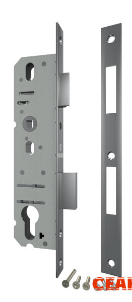 Корпус узкопрофильного замка с защелкой PROF4924-25/92 CP хром