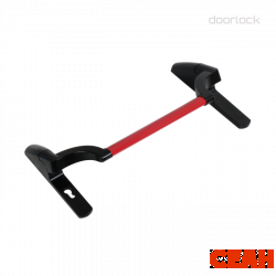 Механизм системы "антипаника" DOORLOCK PD800FR-BAR PZ72мм, черный