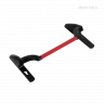 Механизм системы "антипаника" DOORLOCK PD800FR-BAR PZ72мм, черный