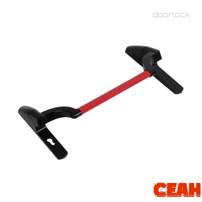 Механизм системы "антипаника" DOORLOCK PD800FR-BAR PZ72мм, черный