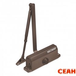 NOTEDO Доводчик дверной DC-120-I BROWN до 140 кг коричневый 