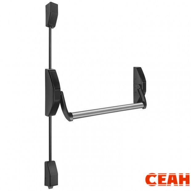 NOTEDO AP-1700С вторая створка Ручка-штанга нажимная с тягами (без штанги) черный 