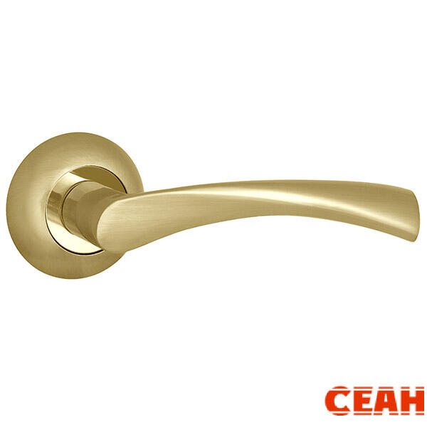 Ручка раздельная R.TL54.CRONA (CRONA TL) SG/GP-4 золото/золото
