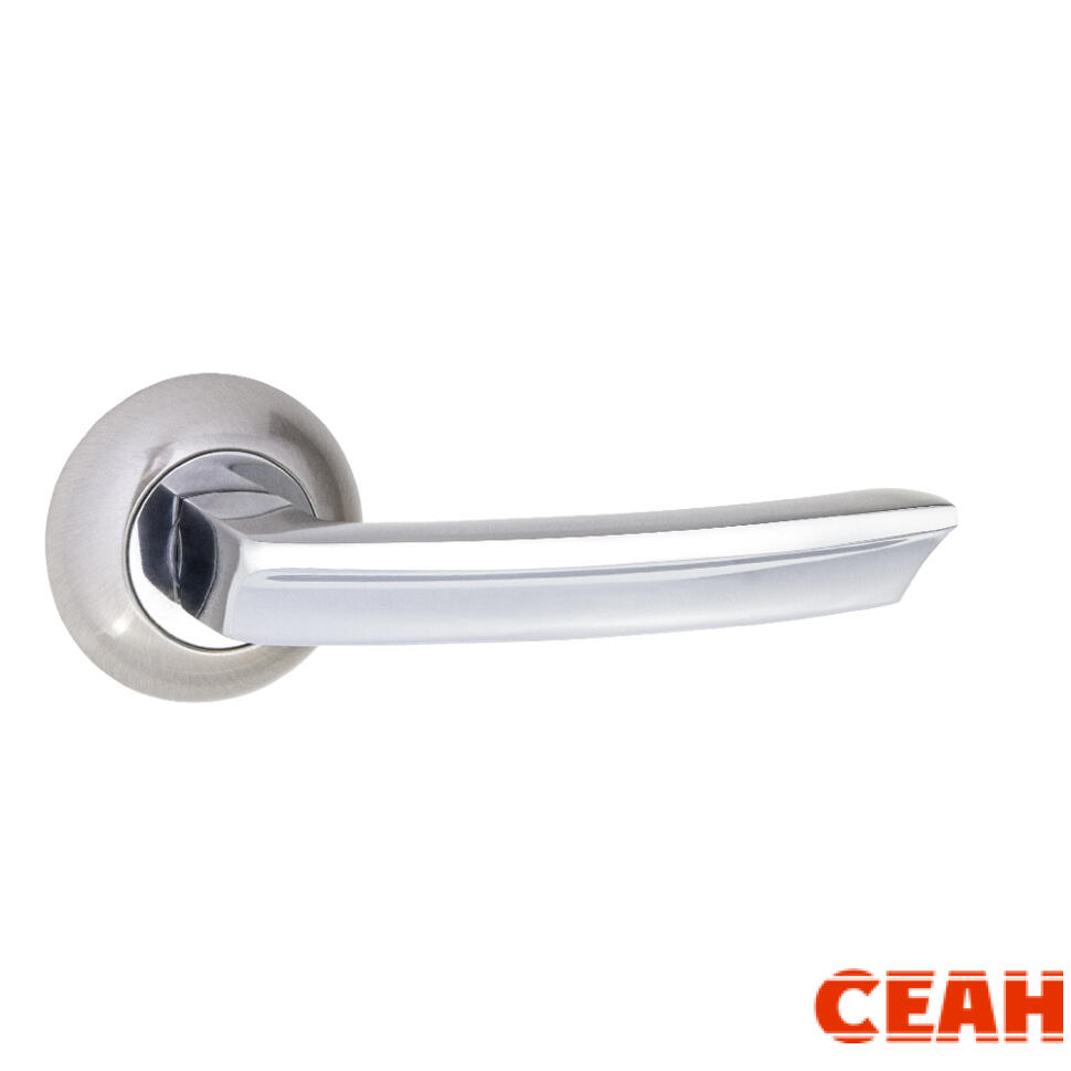 Ручка раздельная R.JR54.SIGMA (SIGMA JR) SN/CP-3 матовый никель/хром 105мм