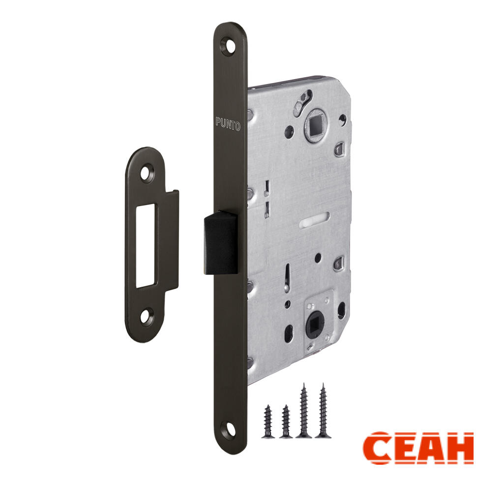 Защелка врезная PL96WC-50/BL GR (графит)