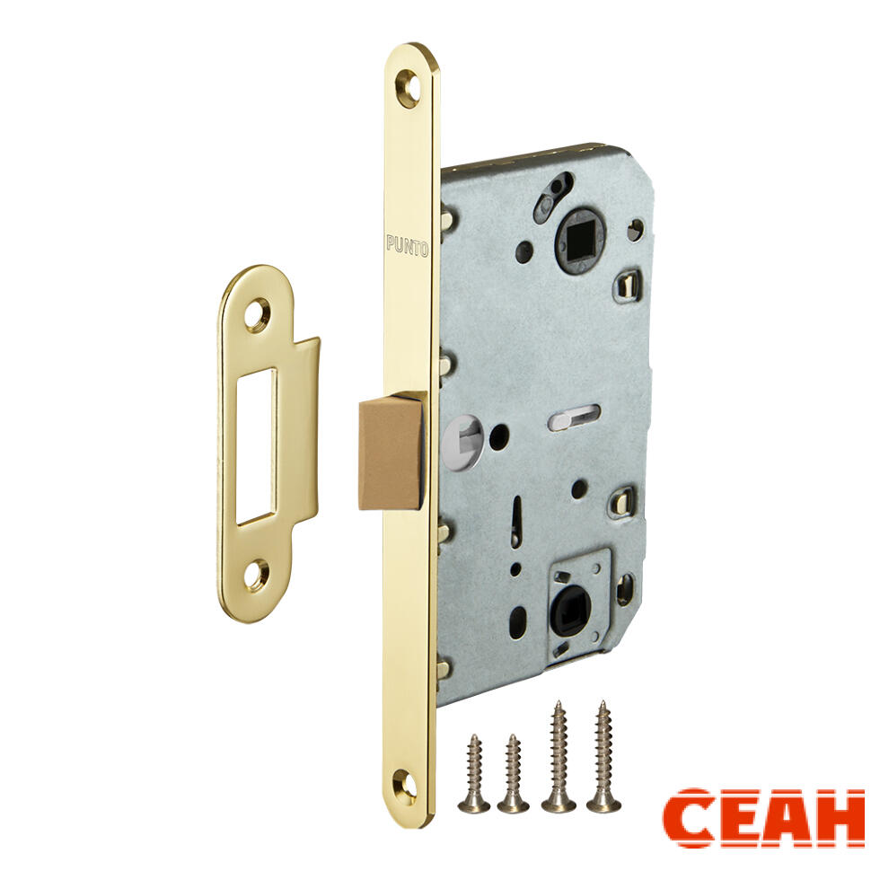 Защелка врезная PL96WC-50/BL GP (золото)