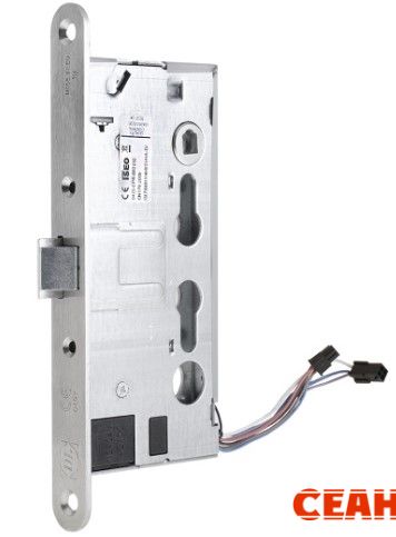 Замок дверной огнестойкий соленоидный DOORLOCK 1901EM, антипаник, нержавеющая сталь