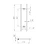 Ручка-скоба PULL.PH32/900.22 INOX 304 (PH-22-32/900-INOX) BLACK