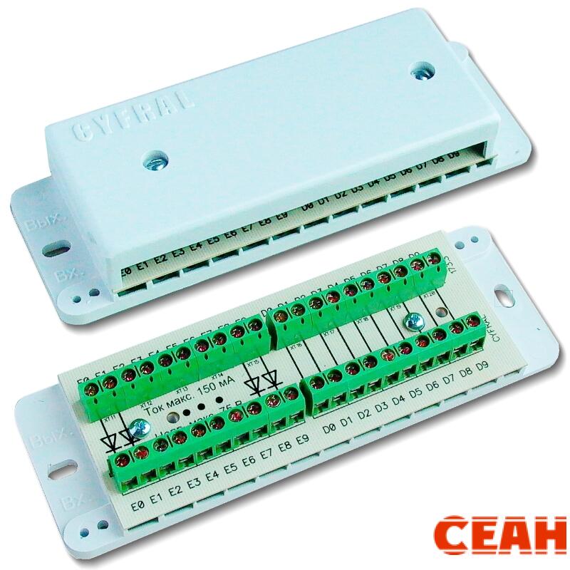Колодка коммутационная ЦИФРАЛ РК 10х10