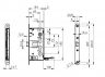 Замок дверной огнестойкий соленоидный DOORLOCK 1901EM/WA, оцинкованный