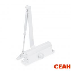 NOTEDO Доводчик дверной  DC-090 WHITE до 130 кг  белый  