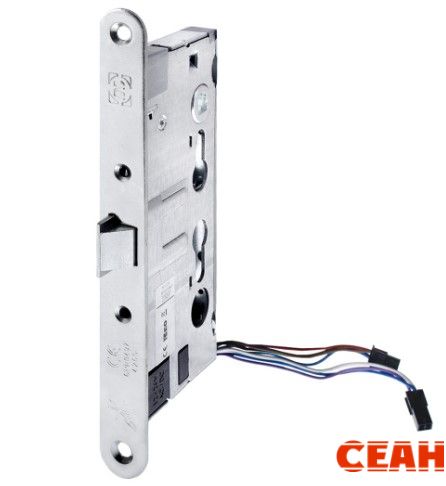 Замок дверной огнестойкий соленоидный DOORLOCK DL 1901EM, антипаник, оцикованный