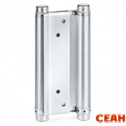 NOTEDO DAH-178 SSSatin серебро Пружинные петли для маятниковых дверей (барные) (2 шт.) 