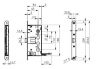 Замок дверной огнестойкий соленоидный DOORLOCK 1901EM, антипаник, оцинкованный