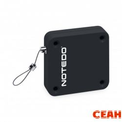 NOTEDO Доводчик дверной RC-25 с тросиком  BLACK до 25кг черный 