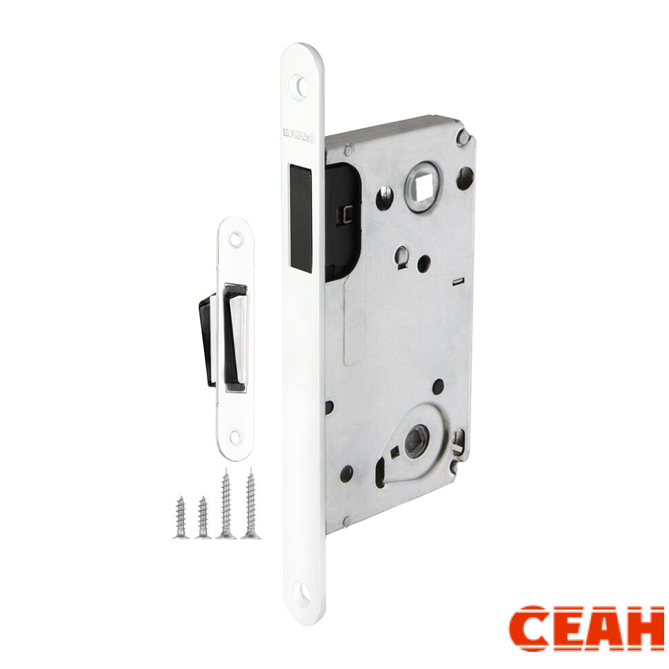 Защелка врезная MAGN5300-M-WС (5300-M-WC) WH белый