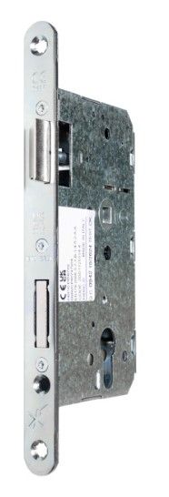 Замок дверной огнестойкий DL 1769/D/55mm, антипаник, оцинкованный