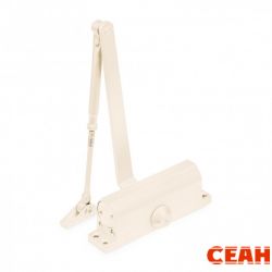 NOTEDO Доводчик дверной  DC-080 BEIGE до 120 кг бежевый 
