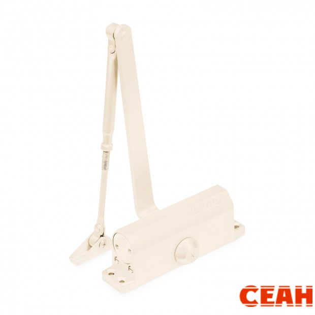 NOTEDO Доводчик дверной  DC-080 BEIGE до 120 кг бежевый 