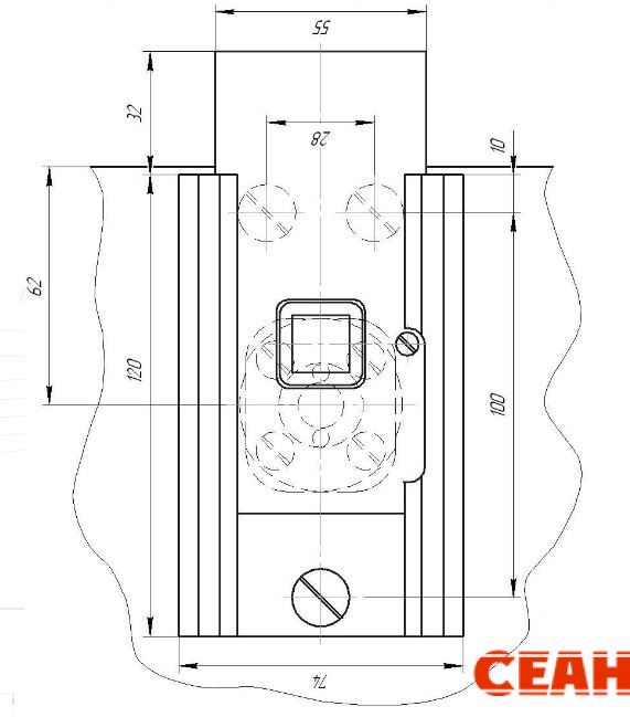 С-Пб Барьер-2Р Замок накладной (20)